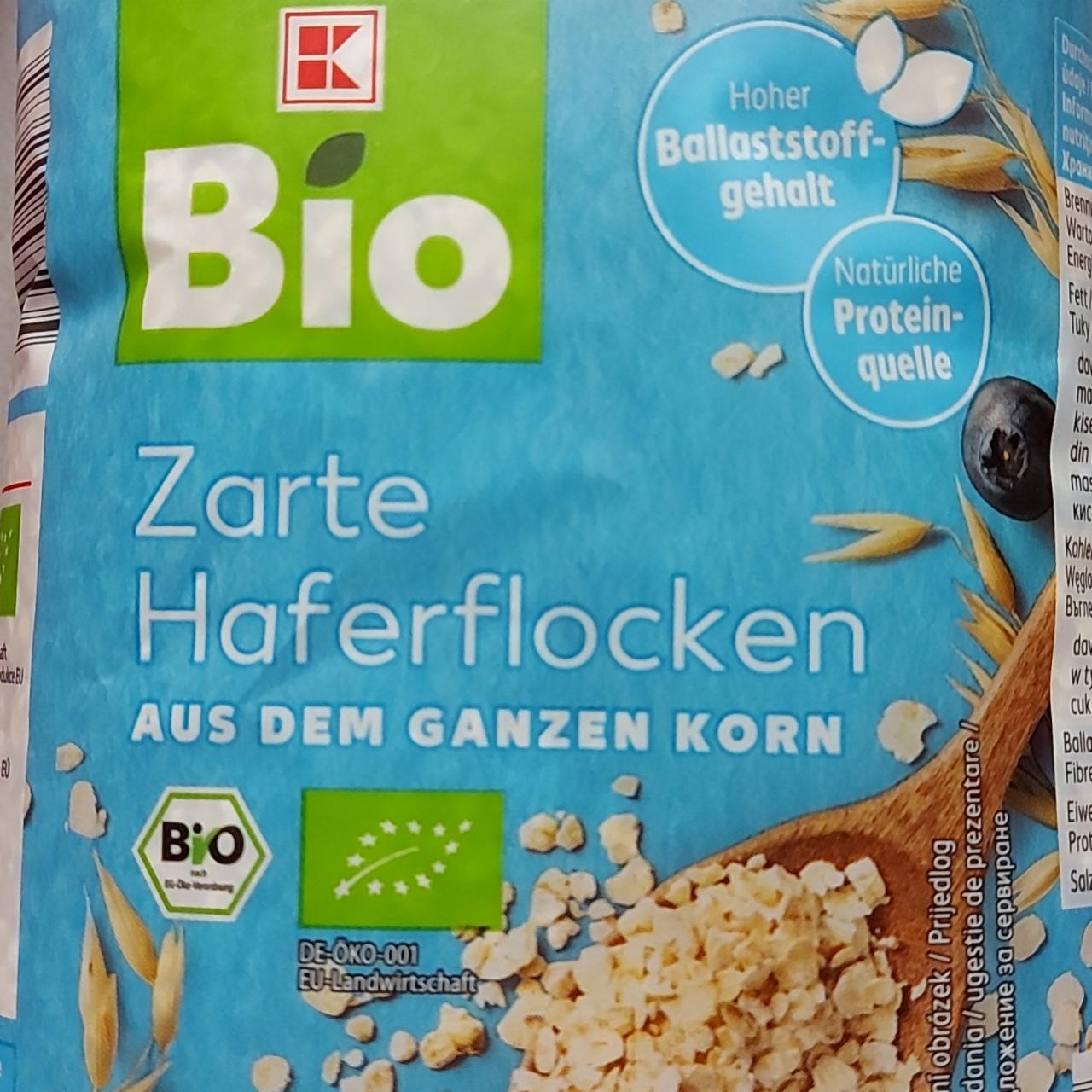 Fotografie - Bio Zarte Haferflocken K-Bio