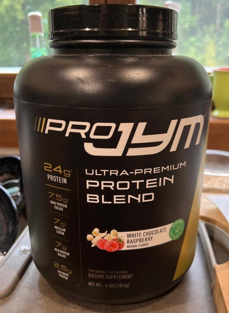 Fotografie - Ultra-Premium Protein Blend White chocolate Raspberry ProJym