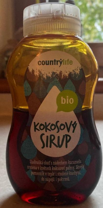 Fotografie - kokosový sirup bio country life