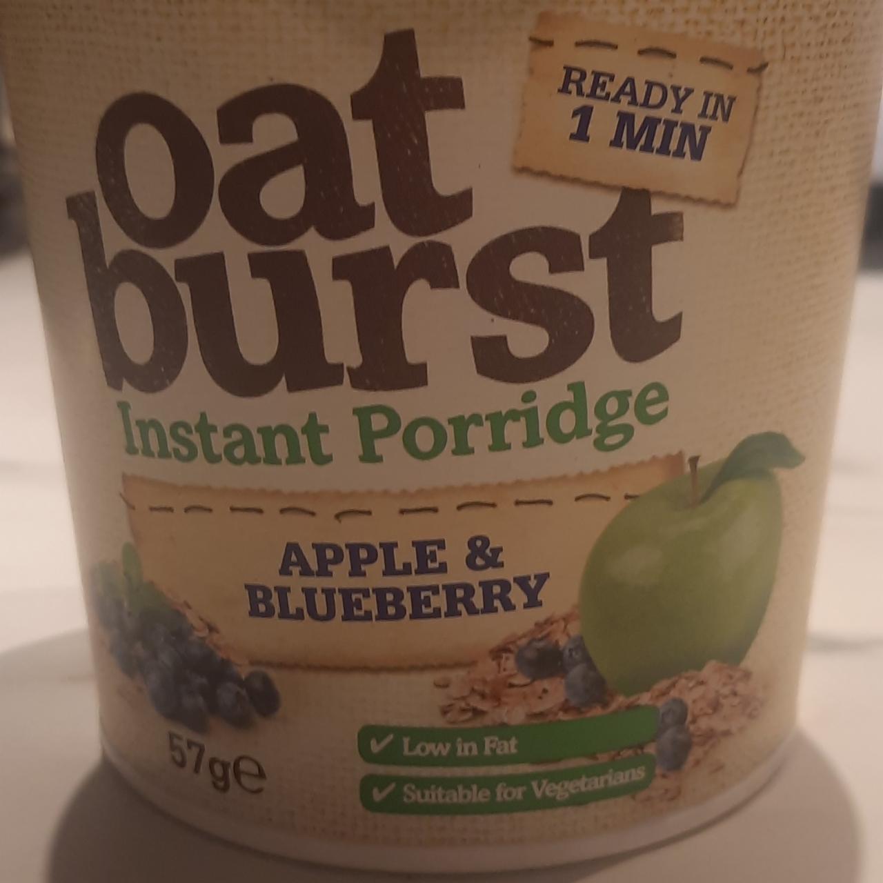 Fotografie - Oat burst instant porridge apple & blueberry