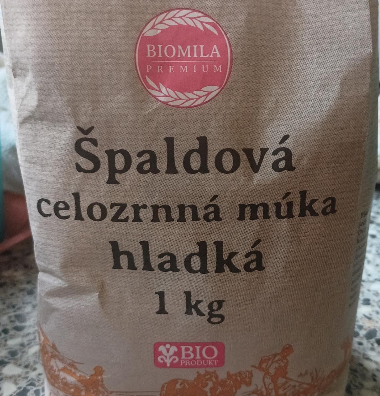 Fotografie - Špaldová celozrnná múka hladká Biomila Premium