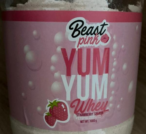 Fotografie - Yum yum whey strawberry splash