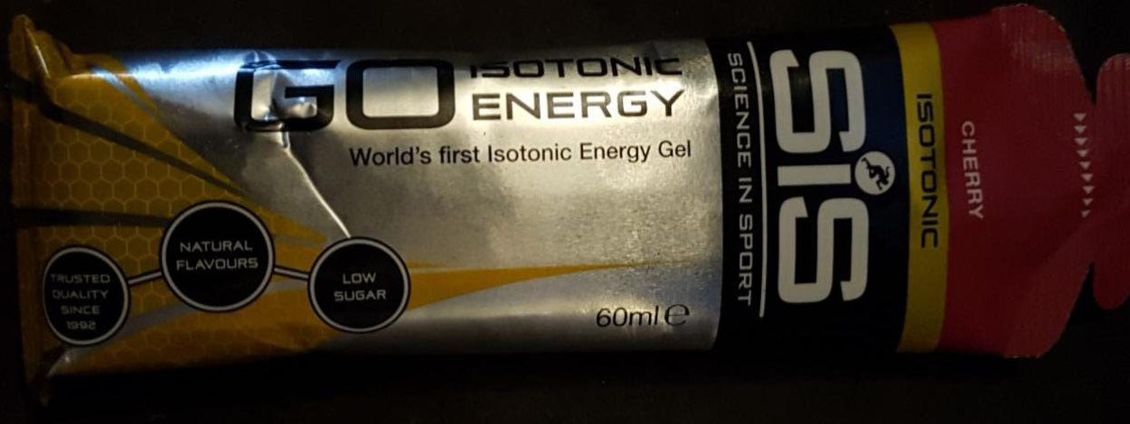 Fotografie - GO Isotonic Energy Gel Cherry SiS