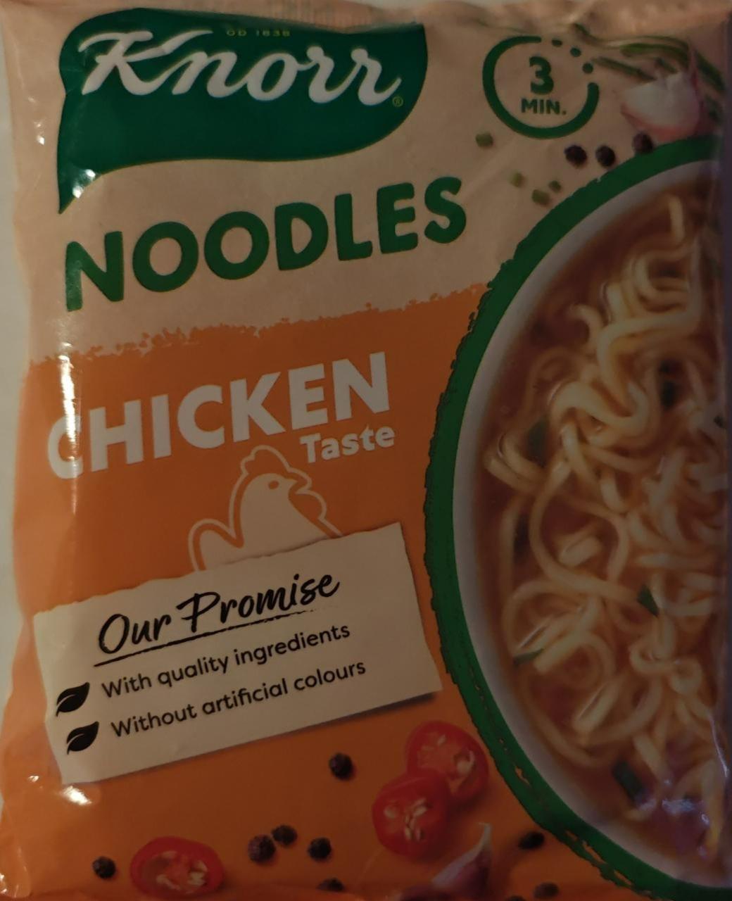 Fotografie - Noodles Chicken taste Knorr