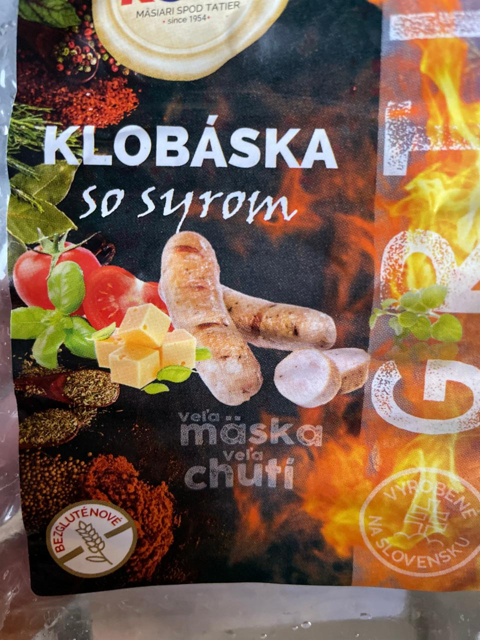 Fotografie - Klobáska so syrom Nord