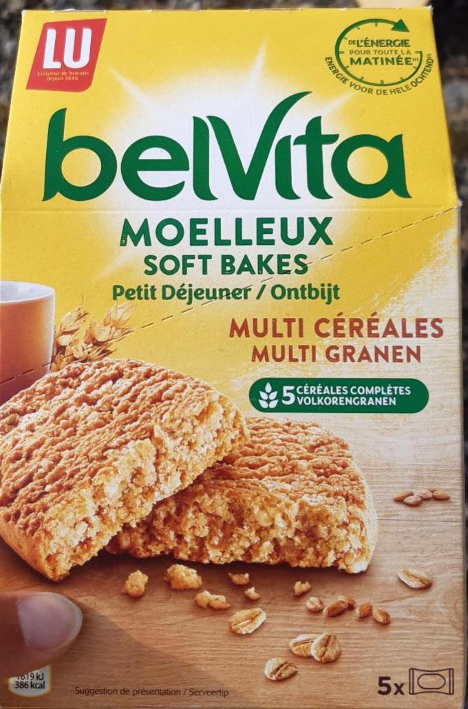 Fotografie - Moelleux Soft Bakes Petit Déjeuner Multi céréales BelVita
