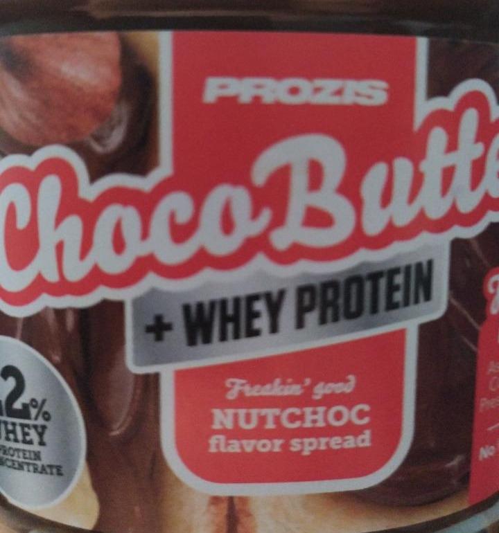 Fotografie - Prozis choco butter+whey protein nutchoc