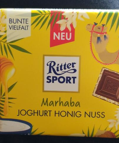 Fotografie - Marhaba Joghurt Honig Nuss - Ritter Sport