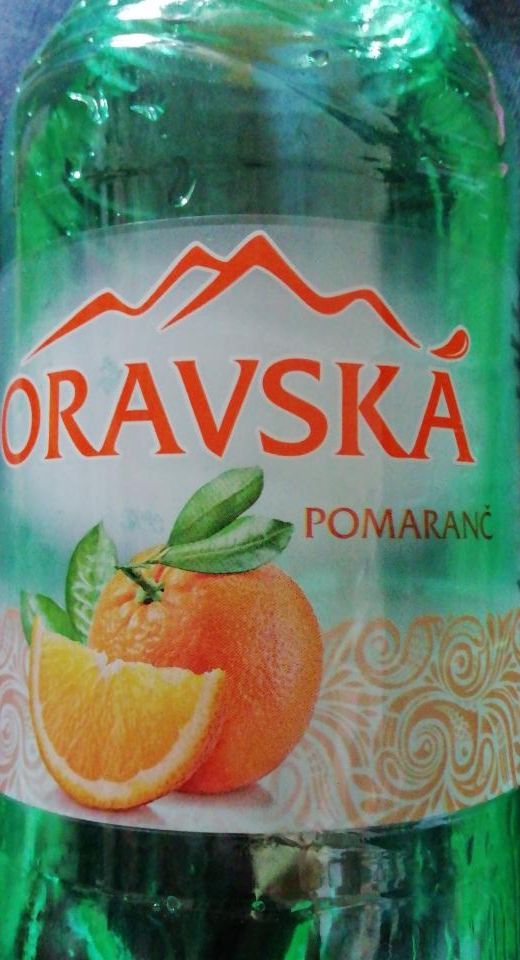Fotografie - Oravská ochutená voda pomaranč