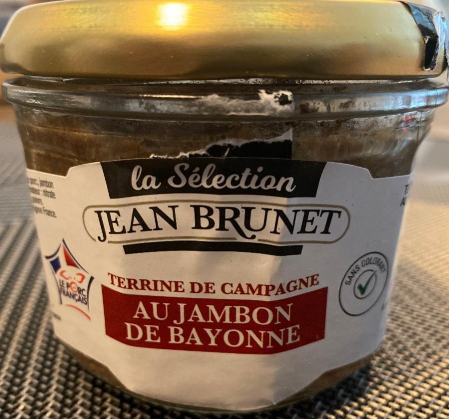 Fotografie - Terrine de campagne au jambon de bayonne Jean Brunet