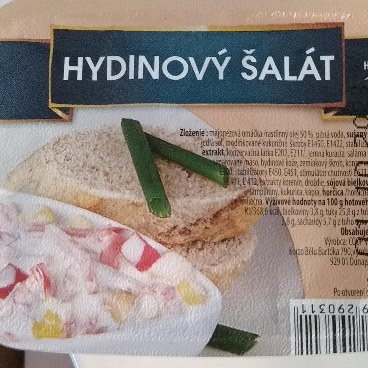 Fotografie - Hydinový šalát Coop Jednota