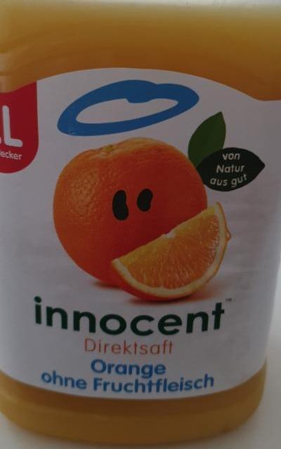 Fotografie - Innocent Direktsaft orange