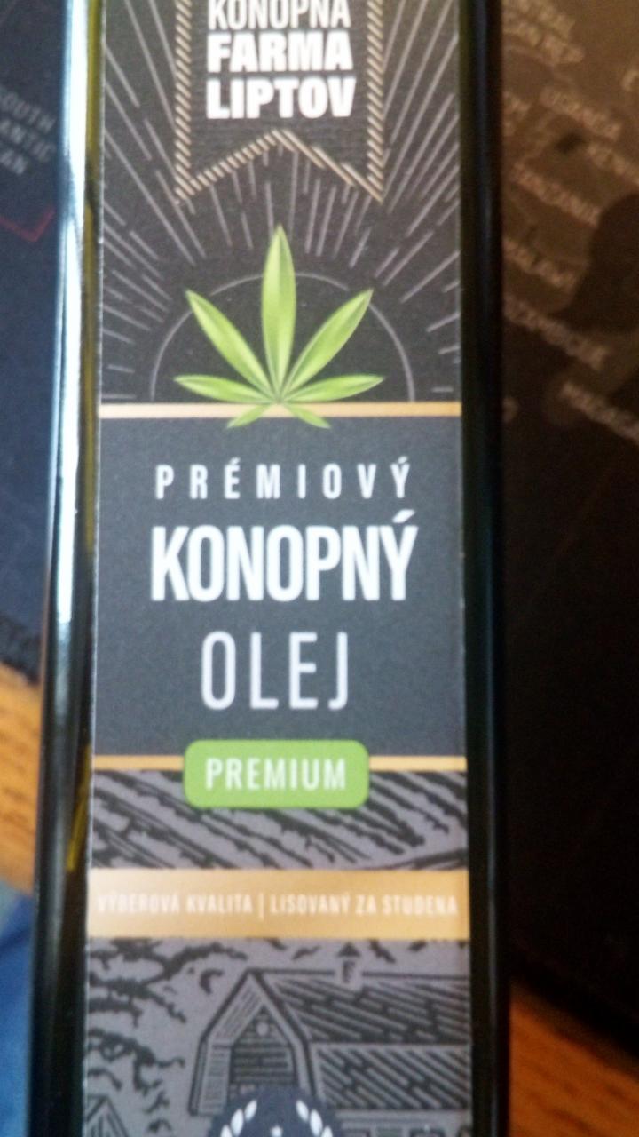 Fotografie - prémiový konopný olej Konopná farma Liptov