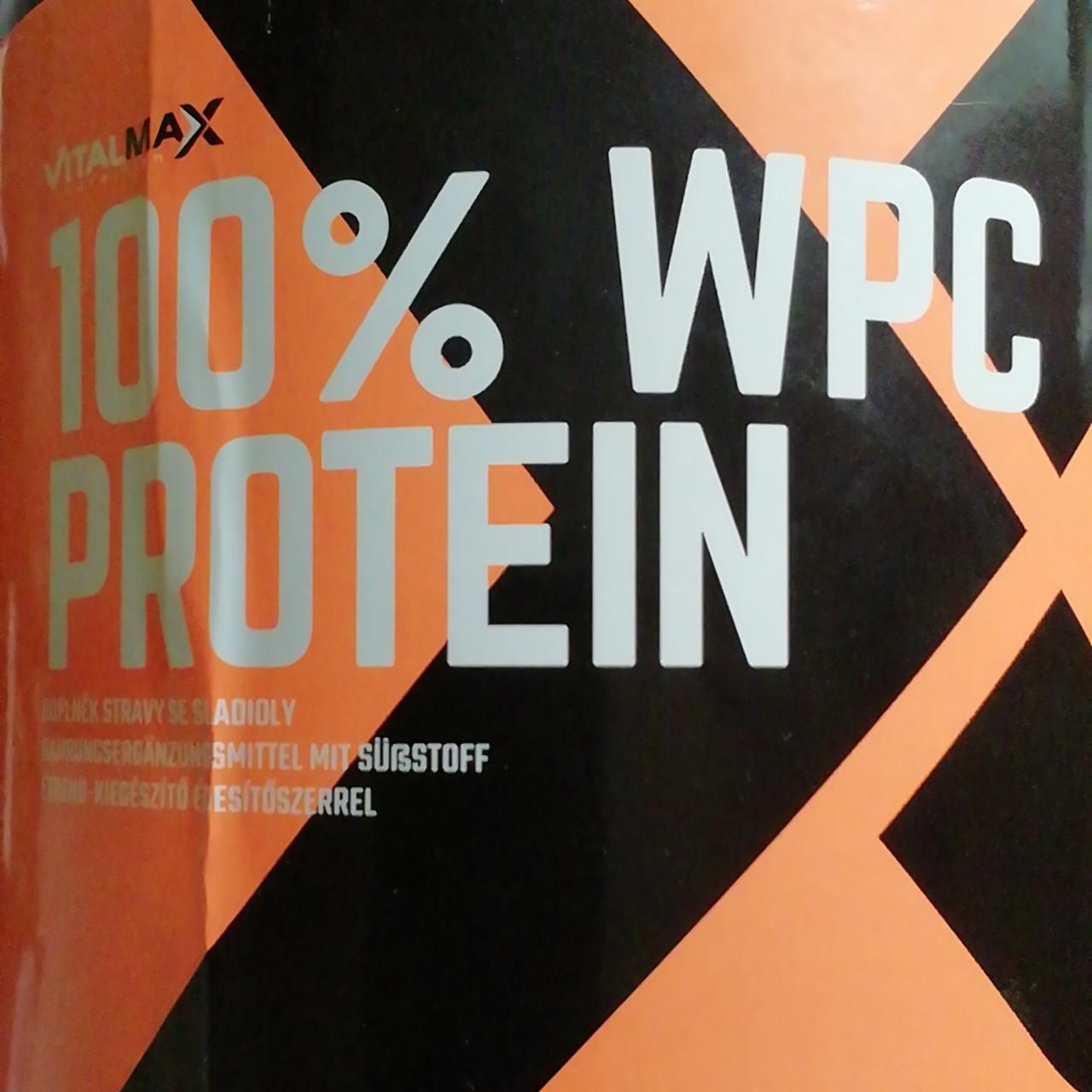 Fotografie - 100% WPC protein čokoláda VitalMAX