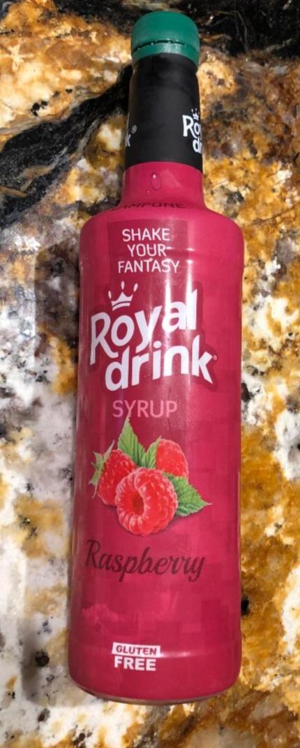 Fotografie - Royal drink Syrup Raspberry