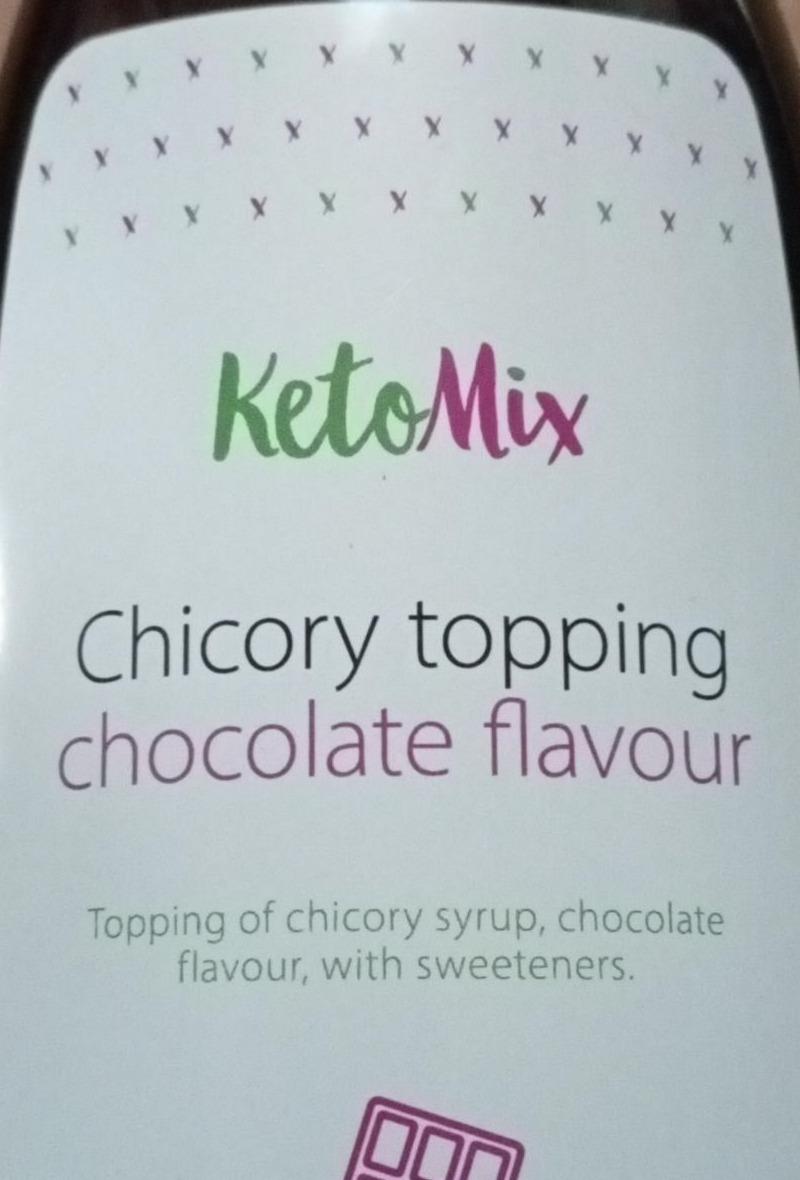 Fotografie - Chicory topping Chocolate flavour Ketomix