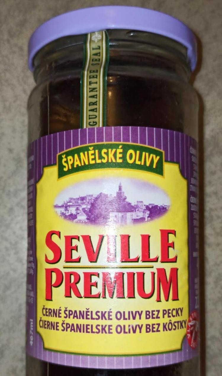 Fotografie - Španělské černé olivy bez pecky Seville Premium