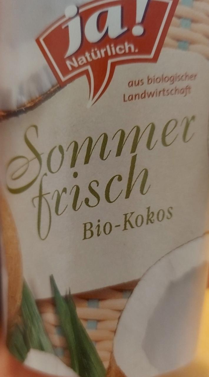 Fotografie - sommer frisch bio-kokos