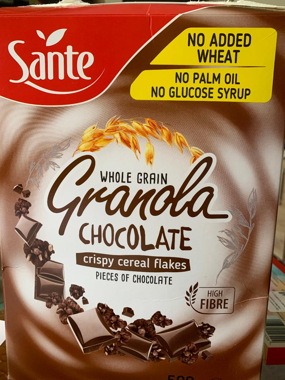 Fotografie - granola chocolate Sante