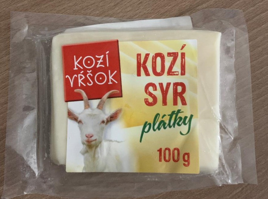 Fotografie - Kozí syr plátky Kozí vŕšok