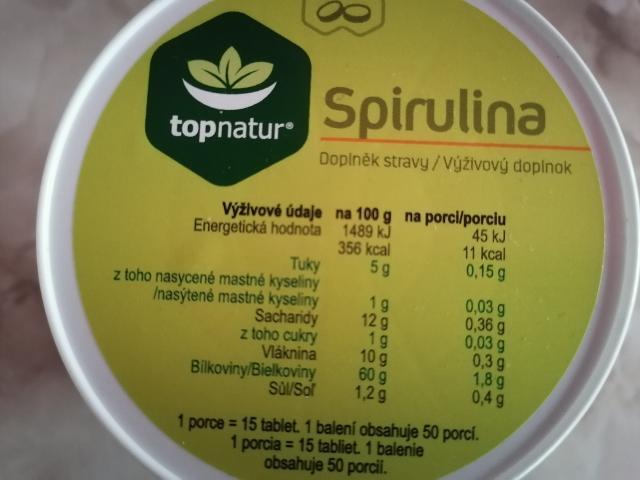 Fotografie - Spirulina Topnatur