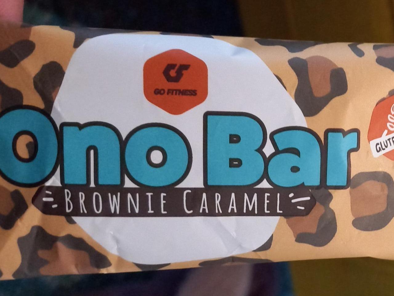 Fotografie - Ono Bar Brownie Caramel Go Fitness