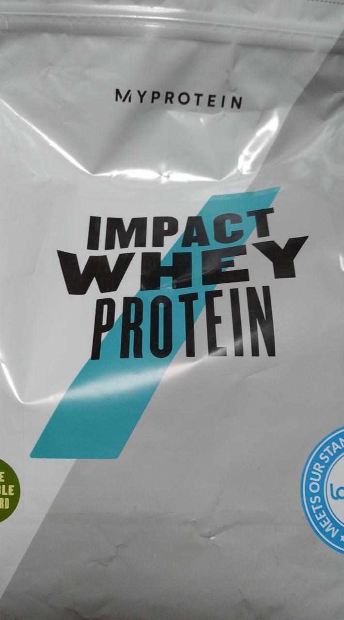 Fotografie - Impact Whey Protein Apple Crumble & Custard Flavour MyProtein