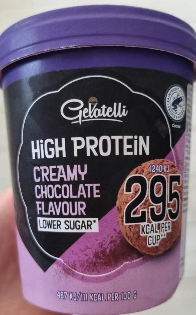 Fotografie - High protein creamy chocolate Gelatelli