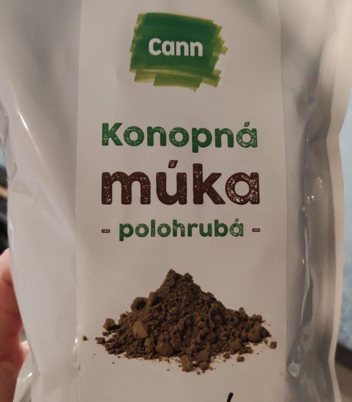 Fotografie - Konopná múka polohrubá Cann