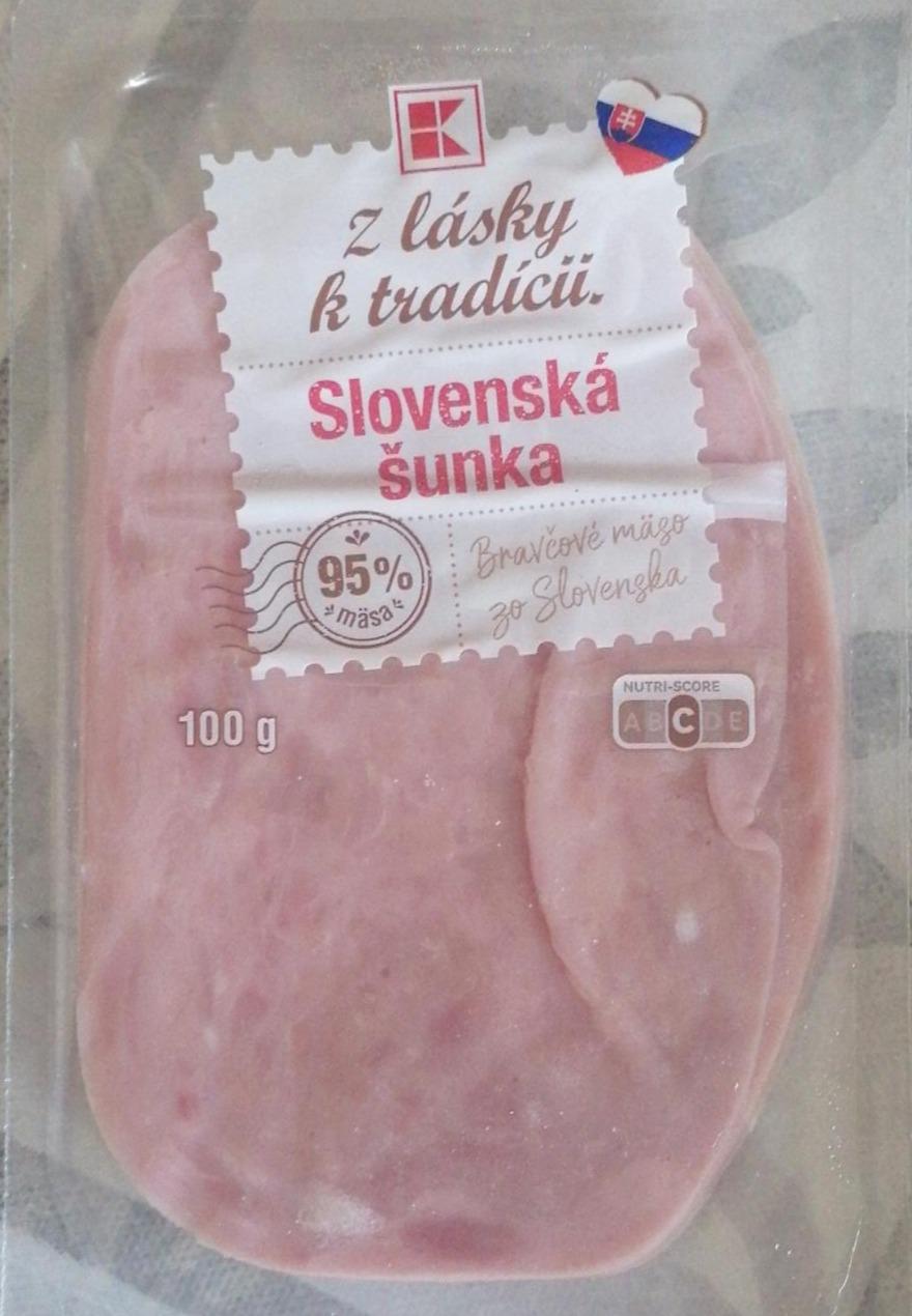 Fotografie - Slovenská šunka 95% bravčového mäsa Z lásky k tradícii