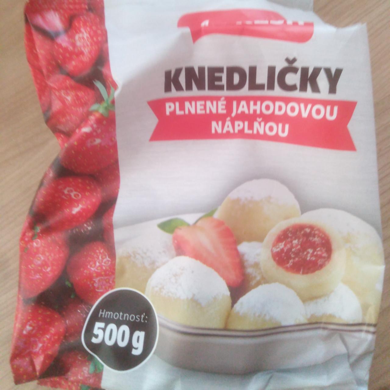 Fotografie - Knedličky plnené jahodovou náplňou Fresh