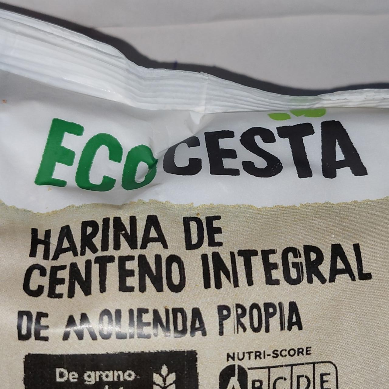 Fotografie - Harina de centeno integral Ecocesta