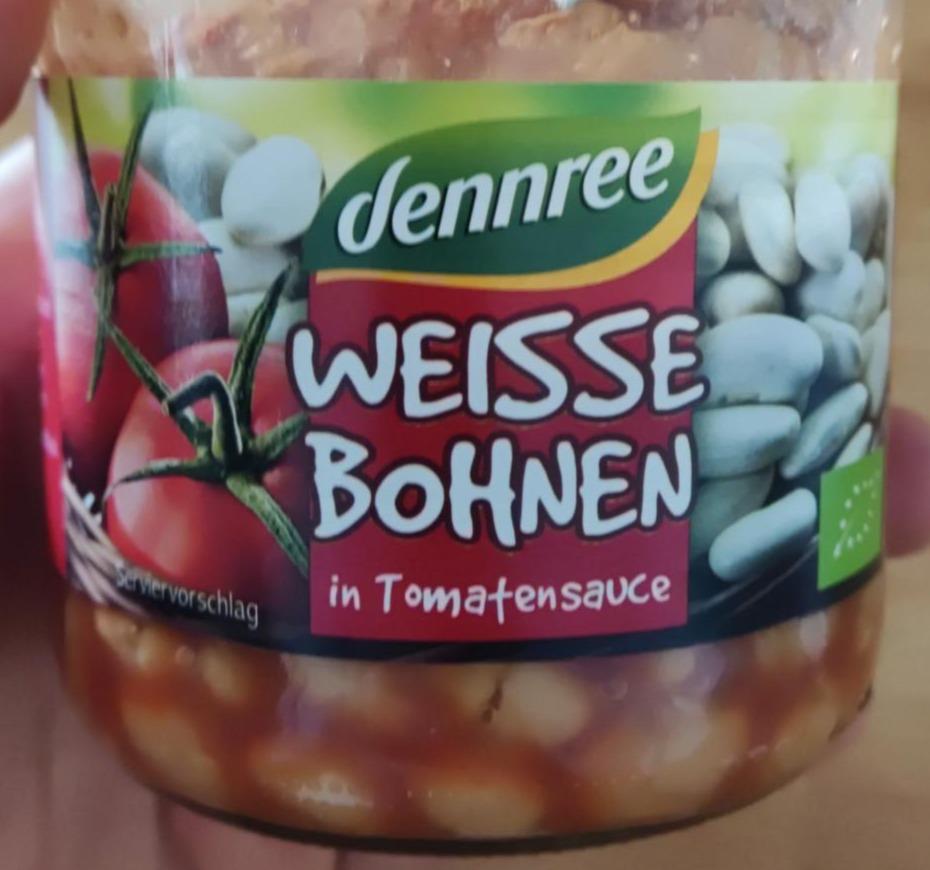 Fotografie - Weisse Bohnen in Tomatensauce dennree