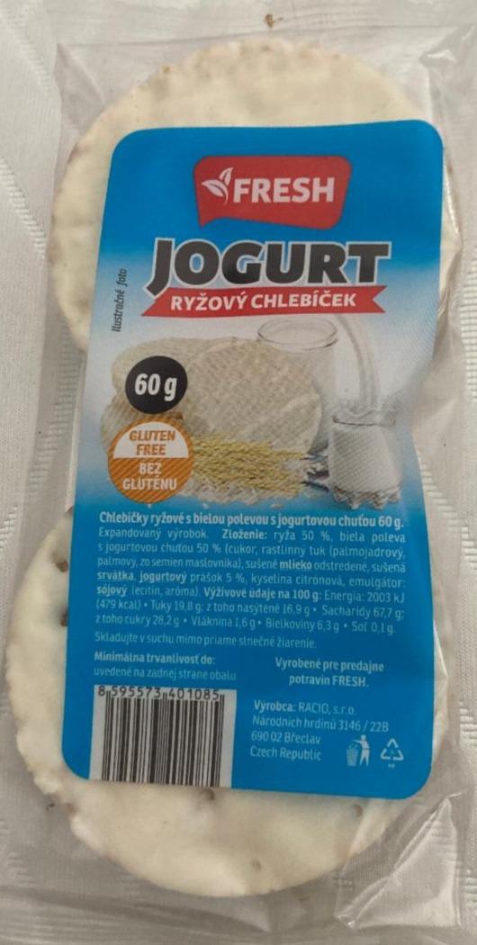 Fotografie - Fresh Jogurt Ryžový chlebíček