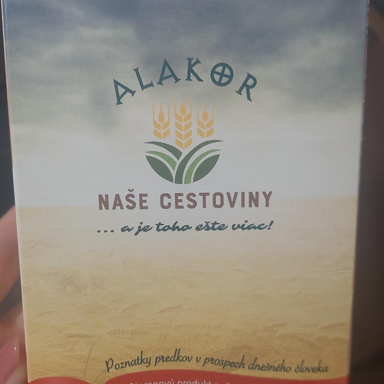 Fotografie - Naše cestoviny Alakor