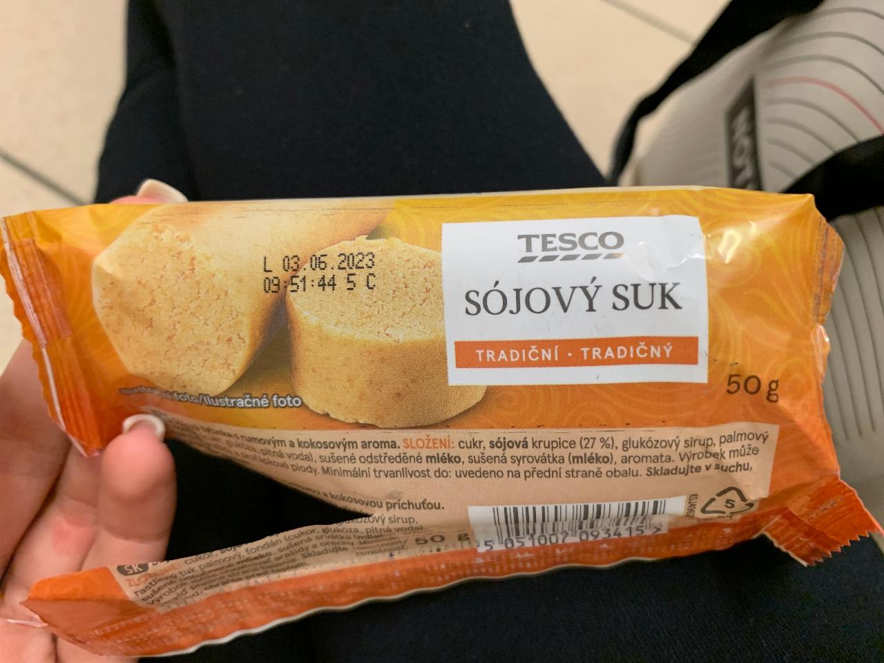 Fotografie - sójový suk Tesco