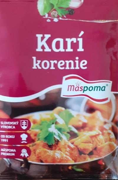 Fotografie - Karí korenie Mäspoma