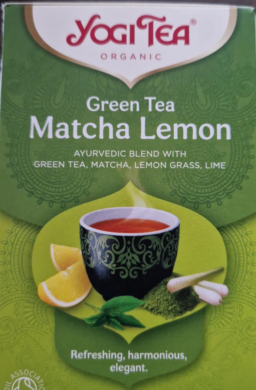 Fotografie - Green Tea Matcha Lemon Yogi Tea