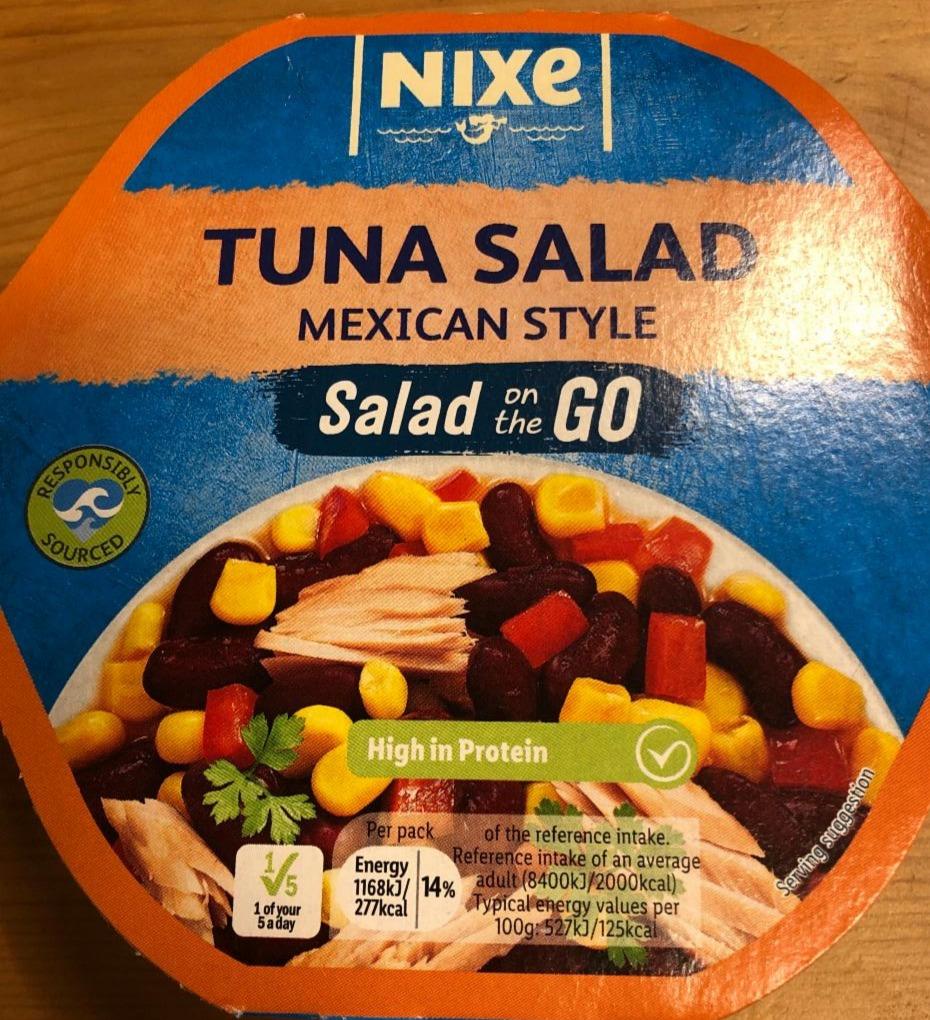 Fotografie - Tuňákový salát na mexický způsob Nixe