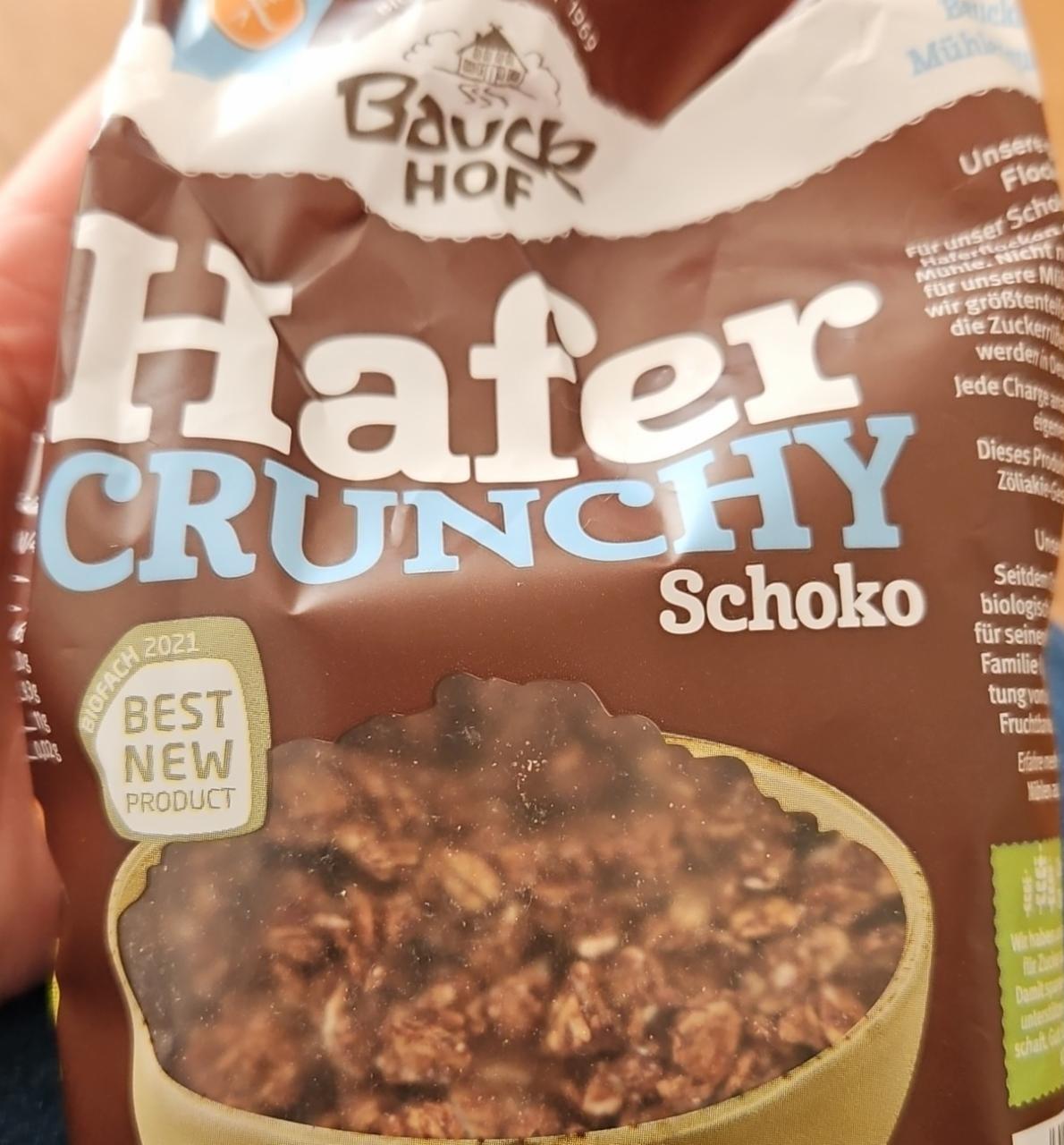 Fotografie - Hafer Crunchy Schoko Bauck Hof