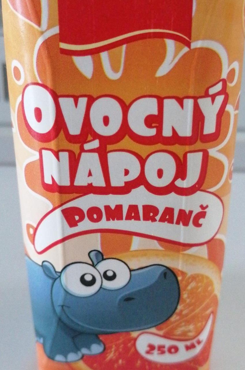 Fotografie - Ovocný nápoj pomaranč CBA