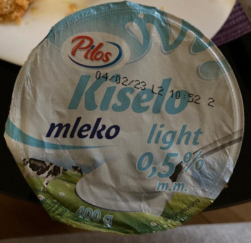 Fotografie - Kiselo mleko light 0,5% Pilos
