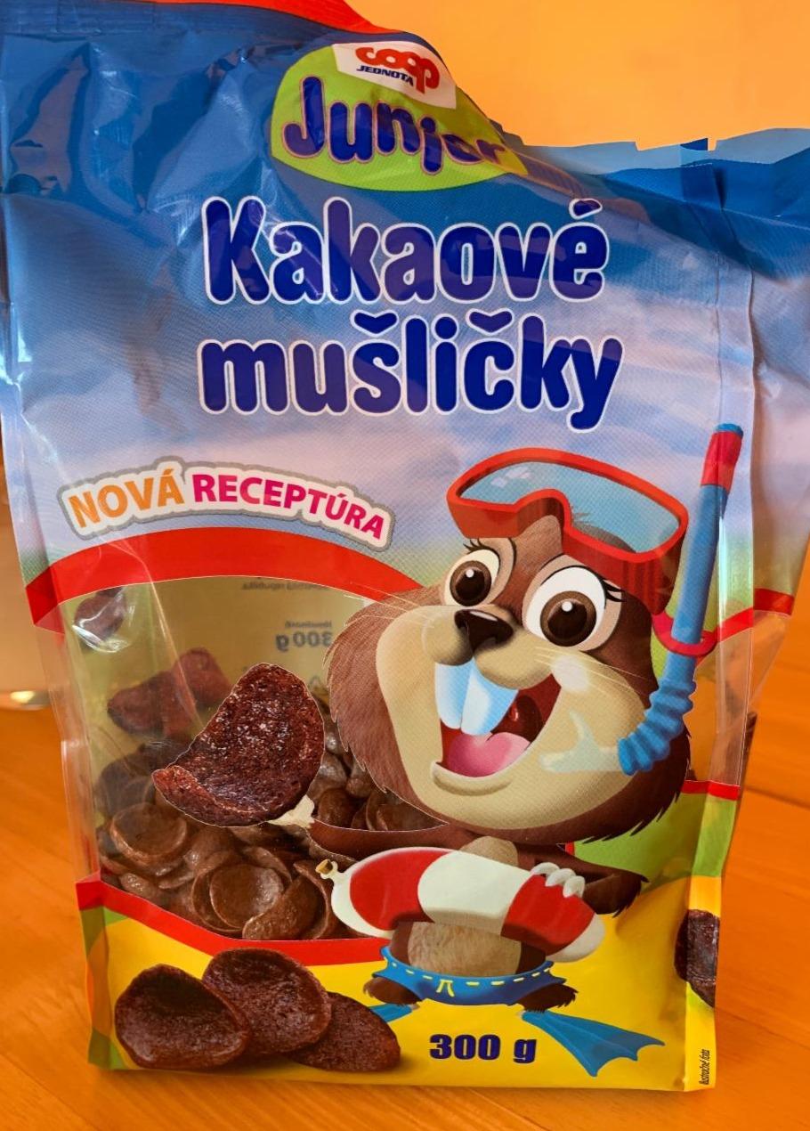 Fotografie - Kakaové mušličky Coop Junior