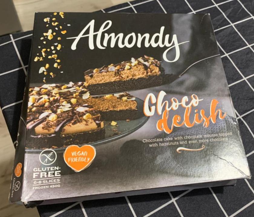 Fotografie - Almondy choco delish vegánska torta mrazená