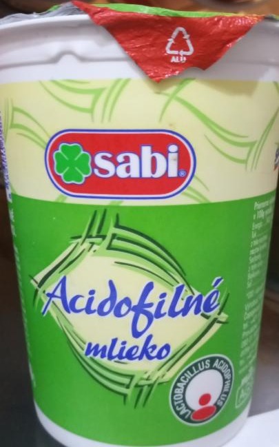 Fotografie - sabi acidofilne mlieko 