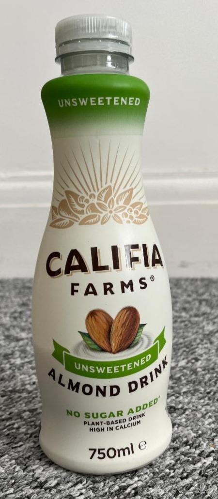 Fotografie - Almond drink unsweetened Califia farms