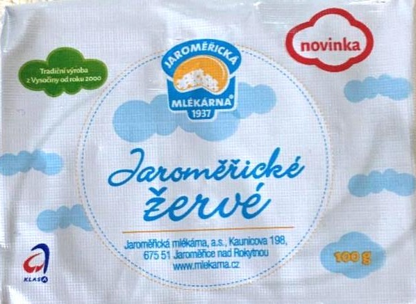 Fotografie - Jaroměřické žervé Jaroměřická mlékárna