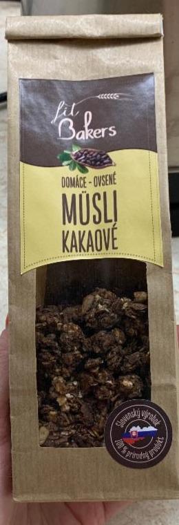 Fotografie - Fit Bakers domáce ovsené musli kakaové