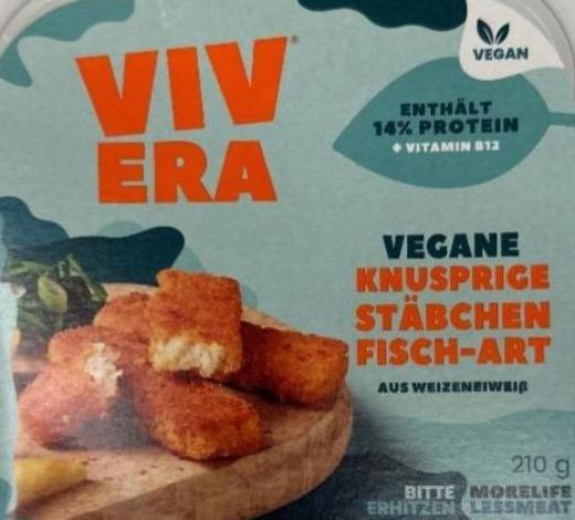 Fotografie - Vegane Knusprige Stäbchen fisch-art Vivera