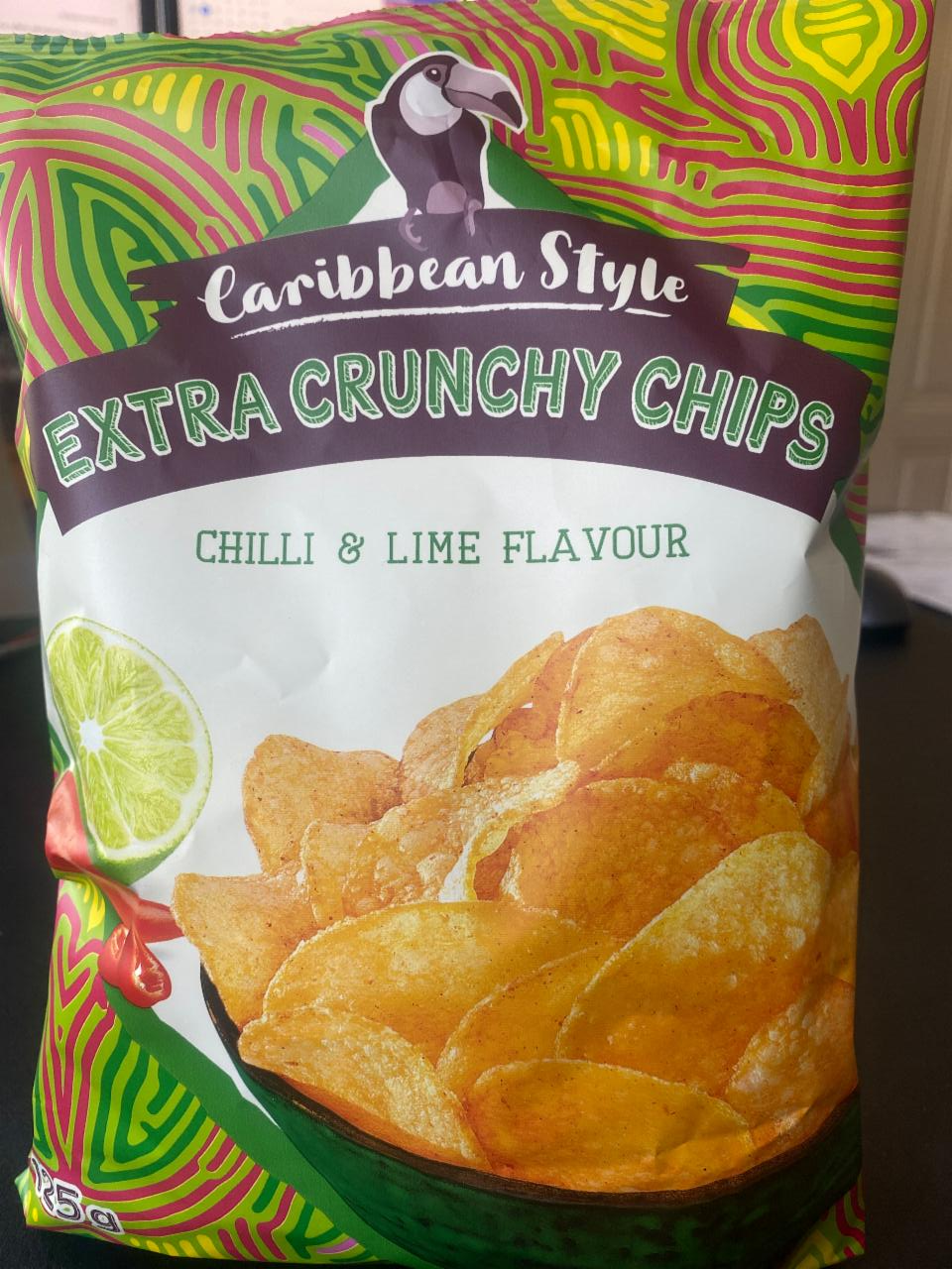 Fotografie - Caribbean Style extra crunchy chips chilli & lime flavour